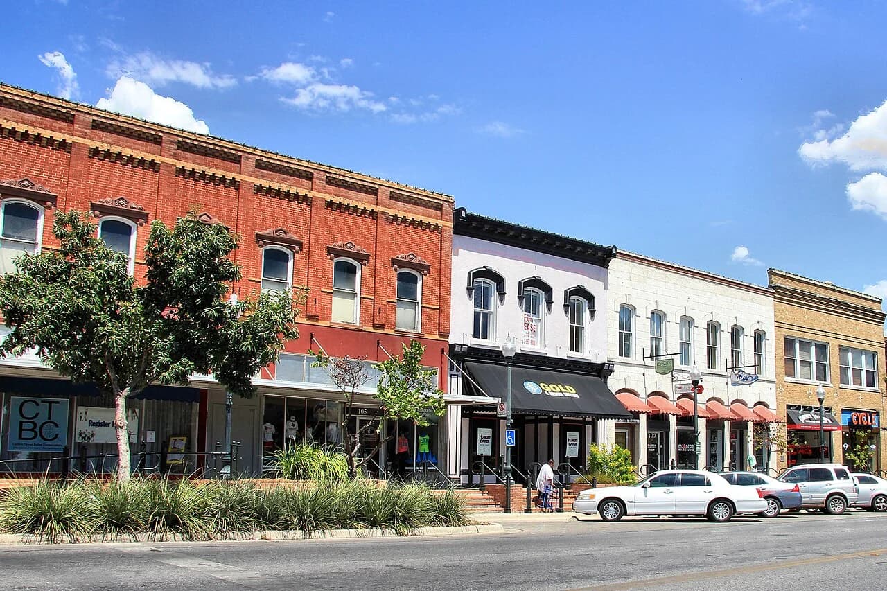 San Marcos courthouse historic district