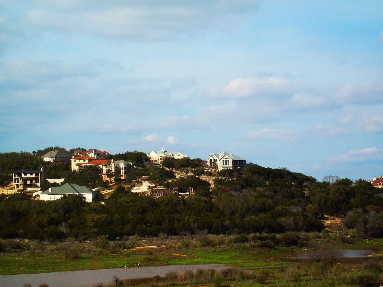 The view from Stone Oak Park